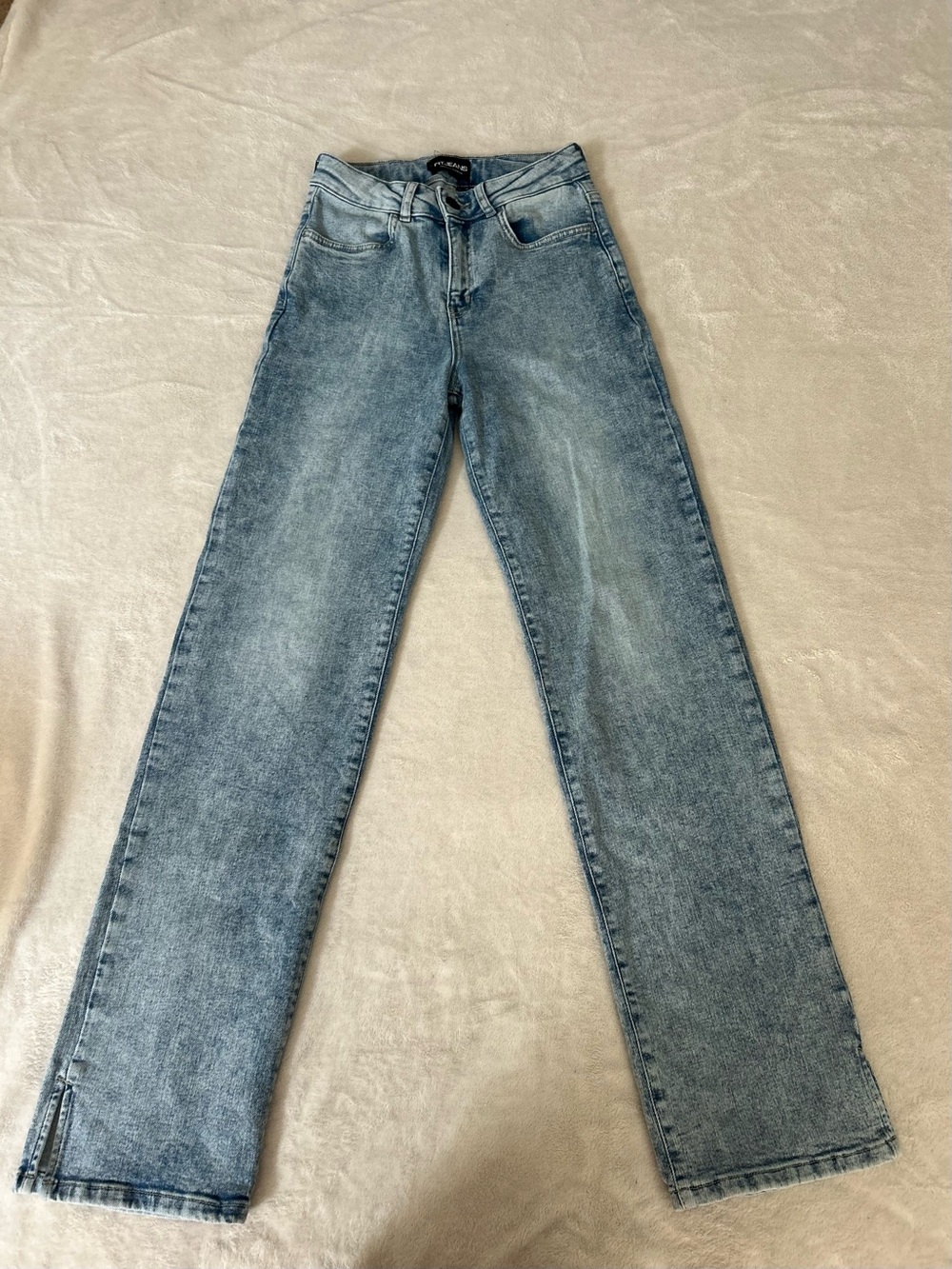 Fitjeans Light Blue Straight-Leg Jeans
